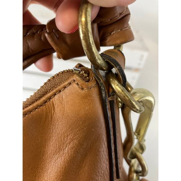 COACH 14783 LARGE BROWN SMOOTH LEATHER HANDBAG, SHOULDER BAG - Picture 11 of 16